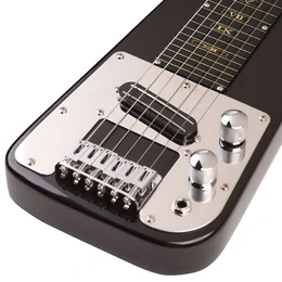 Artist MSL110 6 String Lap Steel Guitar - Metallic Black