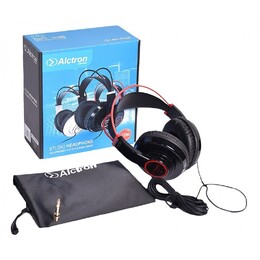 Alctron HP280 Monitoring Over-Ear Monitoring Headphones - Black/Red