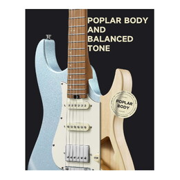 Donner DST-550 ST HSS Electric Guitar - Metallic Blue