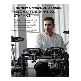 Donner BEAT MAX 8-Piece Electronic Drum Kit