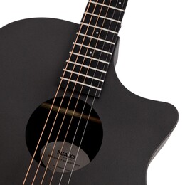 Enya EGA-X0 41" Grand Auditorium HPL Spruce Acoustic Guitar - Black