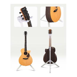 Enya EGS1 Auto-Lock Tripod Guitar Stand - White