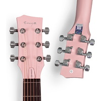 Enya Nova Go 35" Carbon Fibre Guitar - AcousticPlus - Pink
