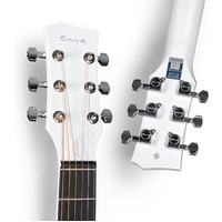 Enya Nova Go 35" Carbon Fibre Guitar - Acoustic - White