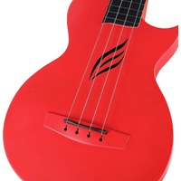 Enya Nova U Carbon Concert Ukulele - Red - includes pickup