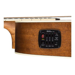 Luna Henna Paradise Select Spruce Acoustic-Electric Guitar - Satin Natural