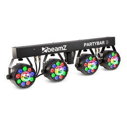 Beamz PartyBar 3 All-In-One LED DJ Lighting System