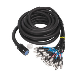 48 Channel - 32IN 16OUT - Multi-pin Stage Box w/ 30m Monitor Split - 40m