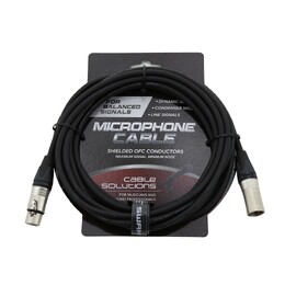 SWAMP Pro-Line Balanced XLR Mic Cable Neutrik AG Nickel Plugs - 5m