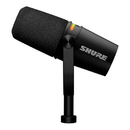 Shure MV7+ Hybrid Podcast Microphone - Black