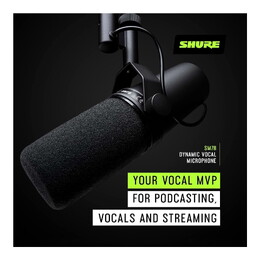 Shure SM7B Dynamic Vocal Microphone