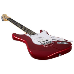 Artist AS1 ST-Style HSS Electric Guitar with 10W Amplifier - Candy Apple Red
