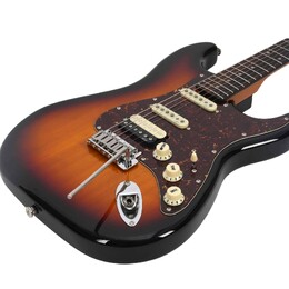 Artist AS62III Vintage Sunburst Electric Guitar with HSS Pickups