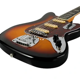 Artist BM1 Grungemaster Six String Electric Bass Guitar - Vintage Burst