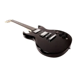 Artist AG1 Electric Guitar with Humbucker Pickups and Accessories - Black