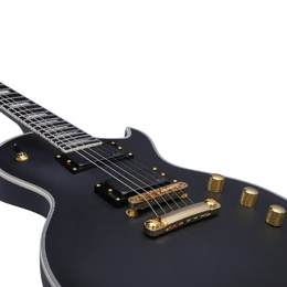 Artist AP6G Cimmerian Matte Black Electric Guitar with Active Pickups