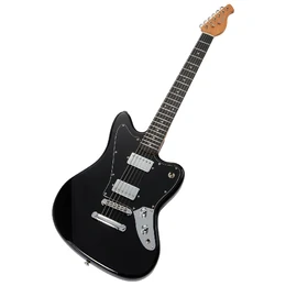 Artist GM1BARIV2 Baritone Electric Guitar with Bullbuckers - Black