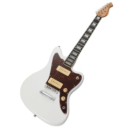 Artist GM1 White Electric Guitar with Howler Pickups