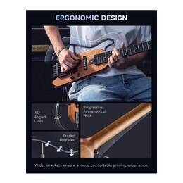 Donner HUSH-X Electric Guitar Kit - Sunburst