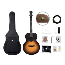 Enya X1-Pro Spruce HPL Acoustic Guitar - 41" Size - Sunburst - includes pickup