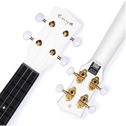 Enya Nova U Carbon Soprano Ukulele - White