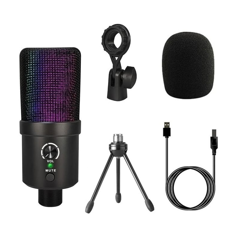 SWAMP SU420 USB Microphone with RGB Light | SWAMP