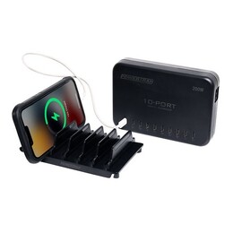 Powertran 10-Port 200W USB Type-C Charging Station