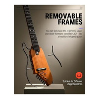 Donner HUSH-I Acoustic-Electric Guitar Kit - Mahogany