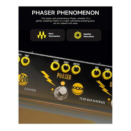 Donner Triple Threat Guitar Effect Pedal - Black