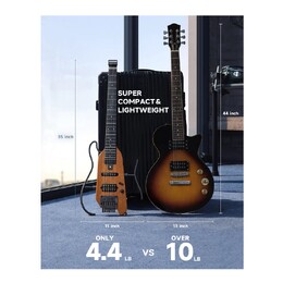 Donner HUSH-X Electric Guitar Kit - Sunburst