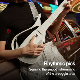 Enya Cyber-G Stringless Smart Guitar Hybrid - Black