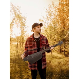 Enya NEXG 2 Carbon Fibre Acoustic Smart Guitar - Silent - Black