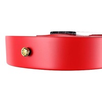 Enya Nova U Carbon Concert Ukulele - Red - includes pickup