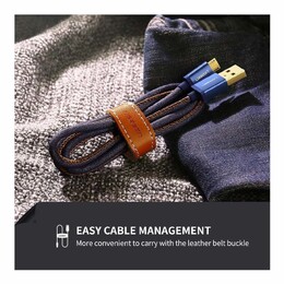 UGREEN Premium Micro USB to USB 2.0 Type A Cable Braided Jacket - BLUE - 150cm