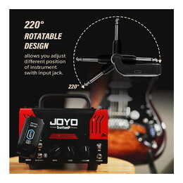 JOYO JW-02S 5.8GHz Wireless Guitar System