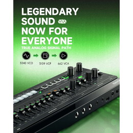 Donner Essential L1 Analog Synthesizer with KB-32M 32-Key Keyboard Pack