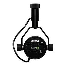 Shure SM7dB Dynamic Vocal Microphone With Built-in Preamp