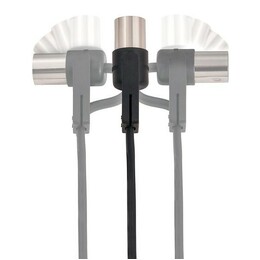 RockBoard 5pin DIN Flat Right-Angle MIDI Patch Cable - 1m