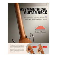 Donner HUSH-I Acoustic-Electric Guitar Kit - Mahogany