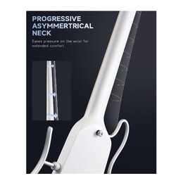 Donner HUSH-X Electric Guitar Kit - White