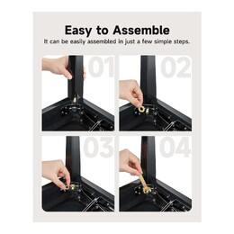 Donner Duet Adjustable Height Two-Seater Piano Bench - Black