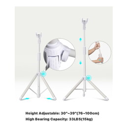 Enya EGS1 Auto-Lock Tripod Guitar Stand - White