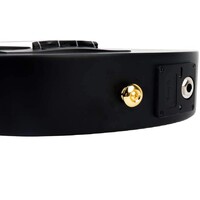 Enya Nova U Carbon Concert Ukulele - Black - includes pickup