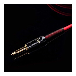 JOYO CM-S Straight Jack Instrument Cable - Red - 3m
