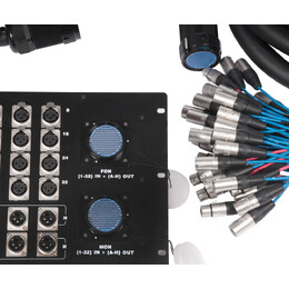 48 Channel - 32IN 16OUT - Multi-pin Stage Box w/ 30m Monitor Split - 40m