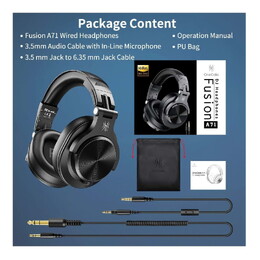 OneOdio A71 Hi-Res Wired Studio Recording Headphones