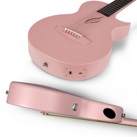 Enya Nova Go 35" Carbon Fibre Guitar - AcousticPlus - Pink