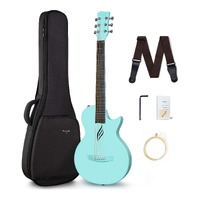 Enya Nova Go 35" Carbon Fibre Guitar - Acoustic - Blue