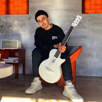 Enya Nova Go 35" Carbon Fibre Guitar - Acoustic - White