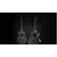 Enya X3 Pro Carbon Fibre Acoustic Electric Guitar with Cutaway